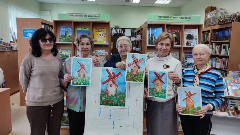 В Тучковской библиотеке – весна по-голландски