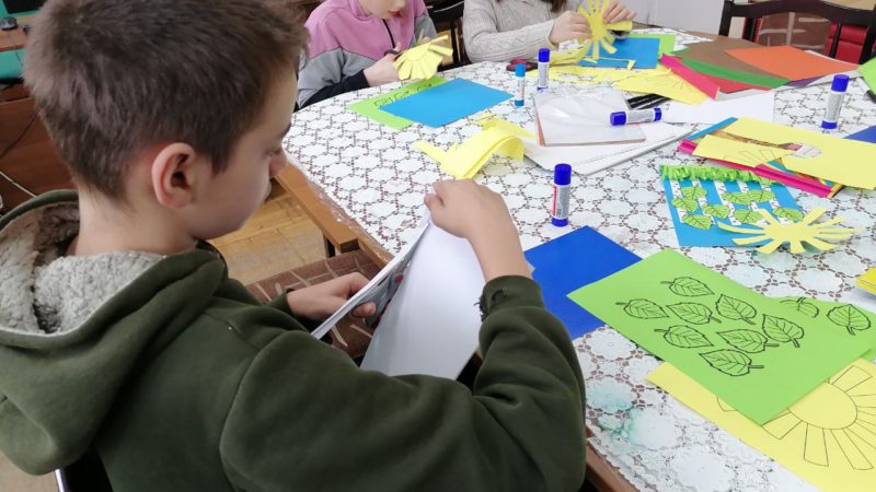 Юные ружане творили, вдохновляясь весной