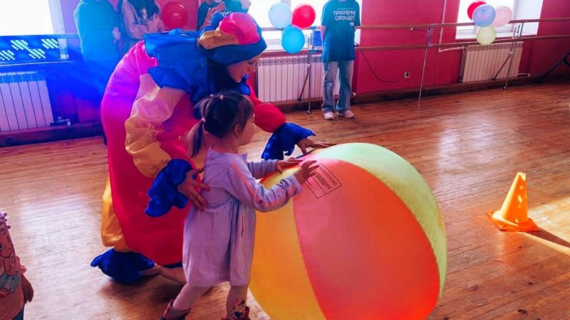 Юные тучковцы устроили шариковый Бум