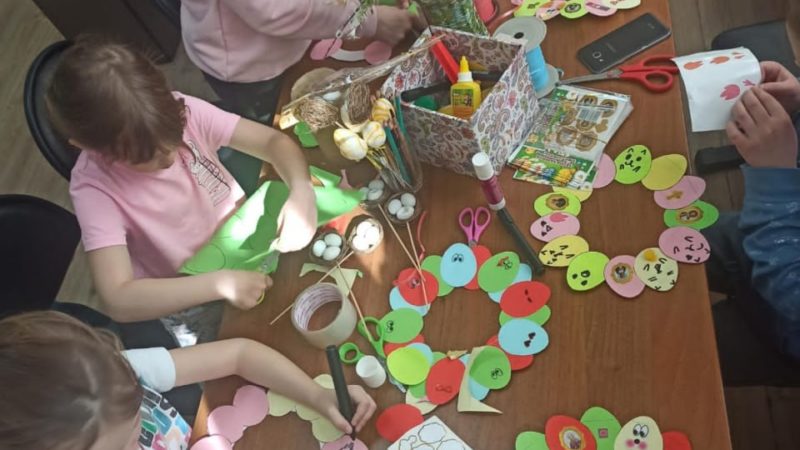 Беляногорцы участвовали в пасхальном мастер-классе