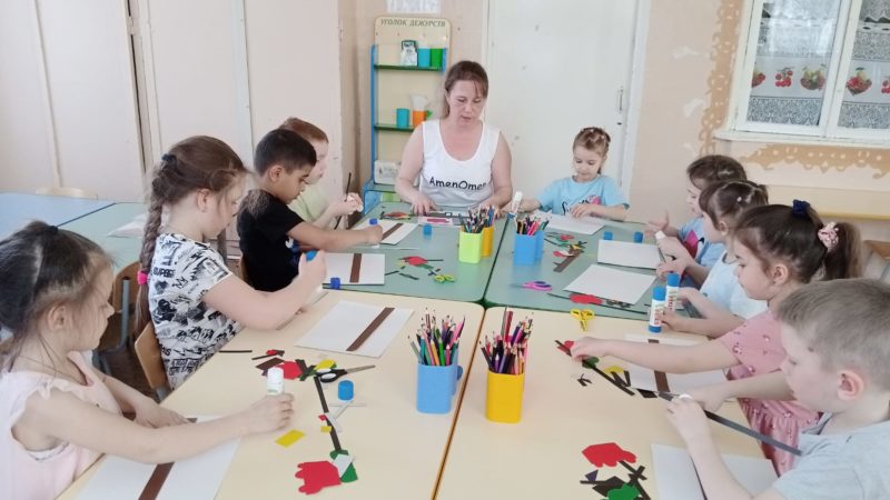 В Воробьево малыши постигали дорожную азбуку