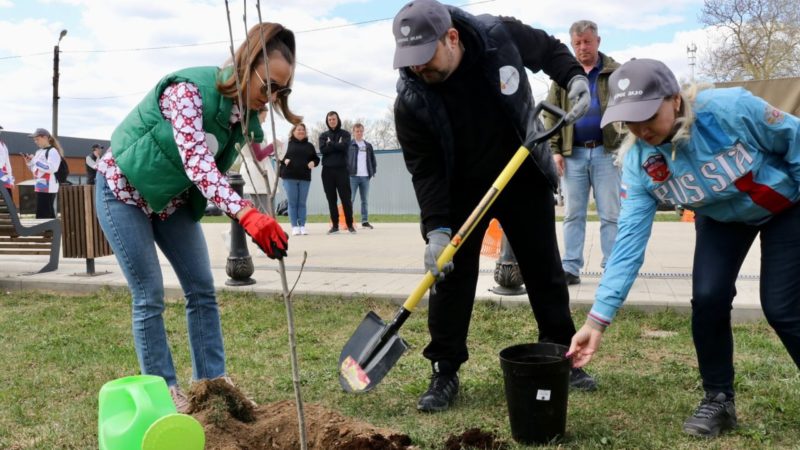 В Рузском округе в субботнике приняли участие около трех тысяч человек