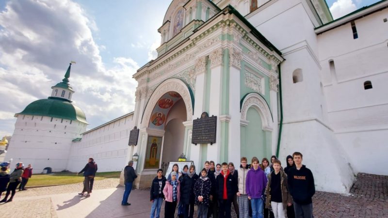 Космодемьянским школьникам – о Сергии Радонежском