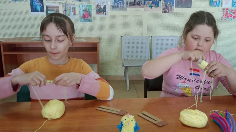 В Брикете прошел мастер-класс по декоративно-прикладному творчеству