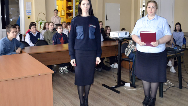 Рузские полицейские призывают подростков не пробовать наркотики