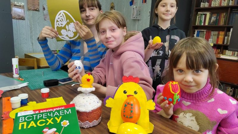 Ребята из Поречья посвятили Пасхе разные виды творчества