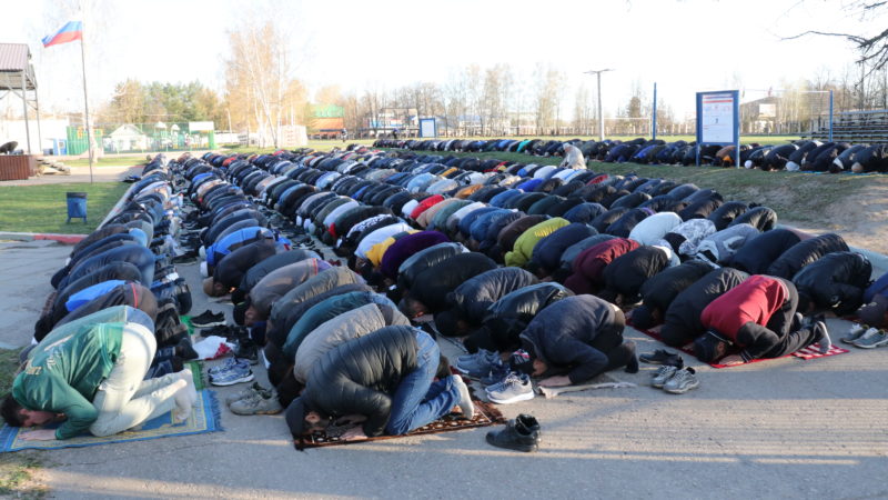 В Рузе мусульмане отметили Ураза-байрам