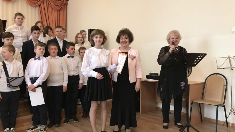 Юные таланты Рузской ДШИ выступили перед родителями