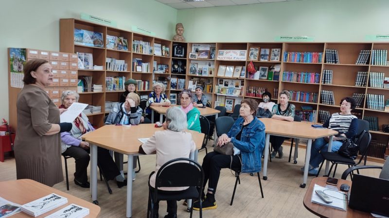 Тучковские пенсионеры погрузились в мир творчества Александра Островского