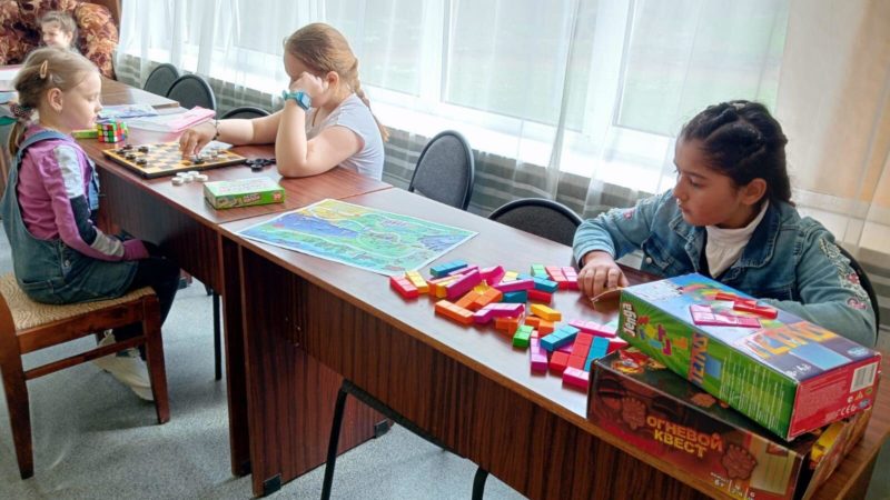 Беляногорцы участвовали в настольных играх
