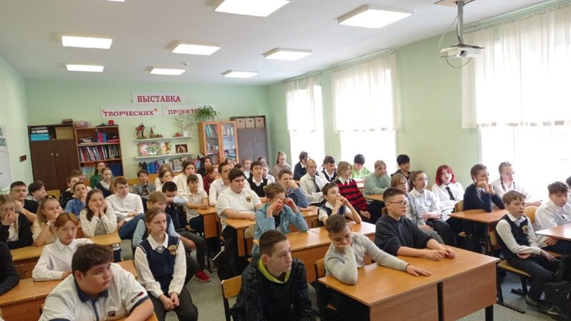 Тучковские школьники узнали, как появились книги