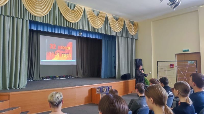 Тучковским студентам – о героях войны