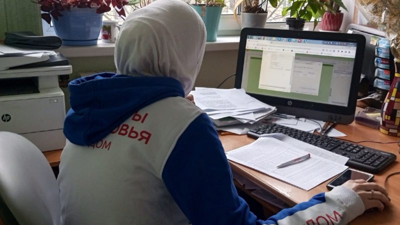 Рузские волонтеры пришли на помощь сотрудникам Тучковской поликлиники