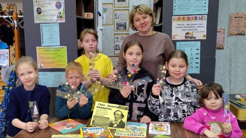 В Краснооктябрьской библиотеке есть место сказке