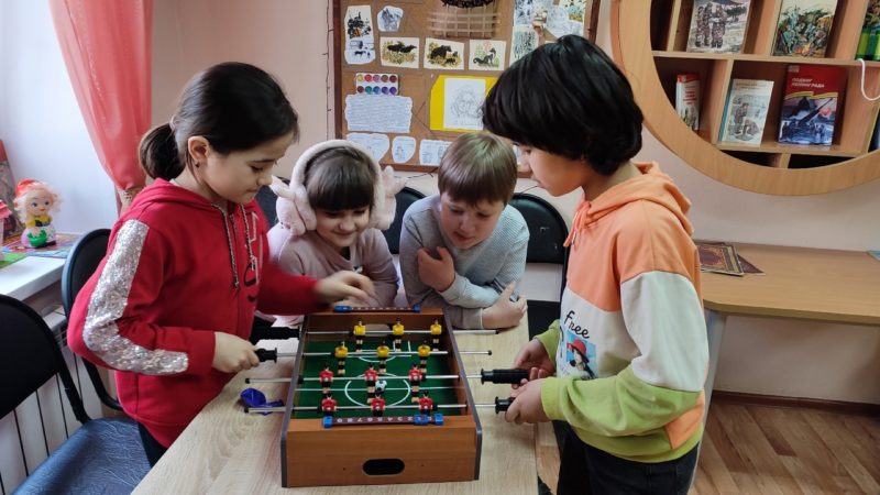 Тучковская библиотека – место игр и веселья