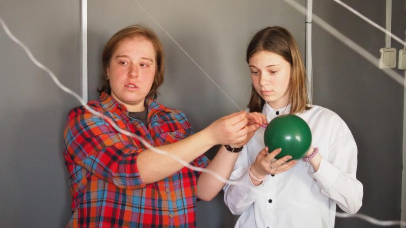 Экспериментаниум – в Тучковском филиале Молодежки