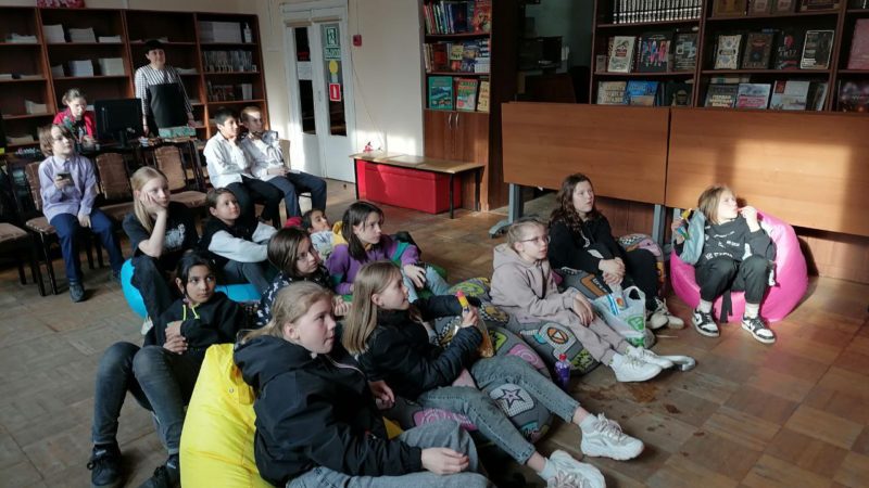 В Рузской библиотеке изучали кукольные мультфильмы