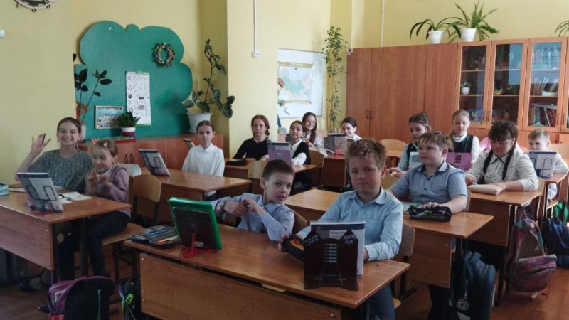 Рузский библиотекарь провела для школьников занятие по этикету