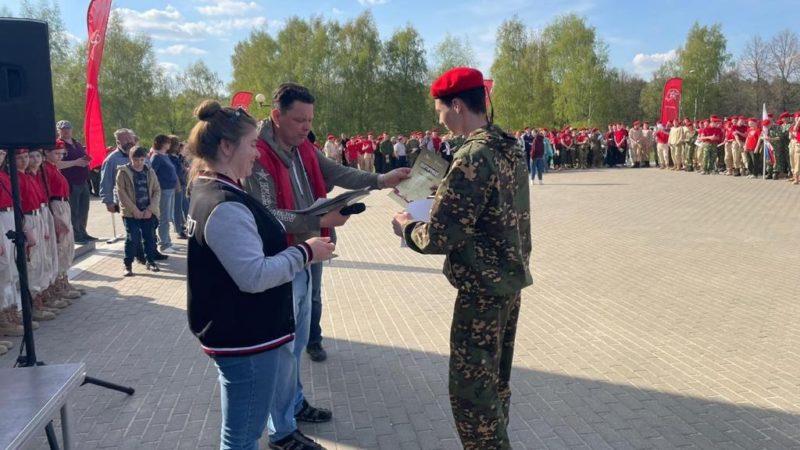 Нестеровские юнармейцы соревновались в военно-патриотической игре