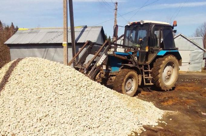 В Рузском округе ремонтируют дорожное полотно