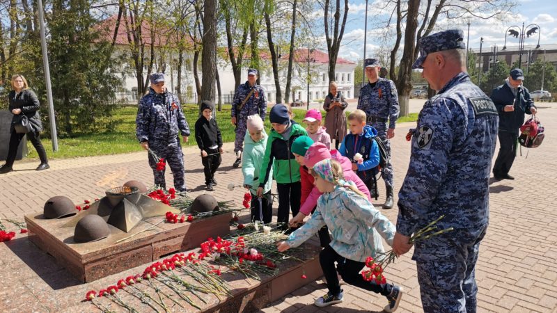 Рузские школьники приняли участие в акции «Поклонимся»