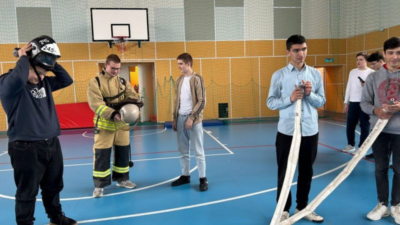 Тучковским школьникам рассказали о Дне пожарной охраны