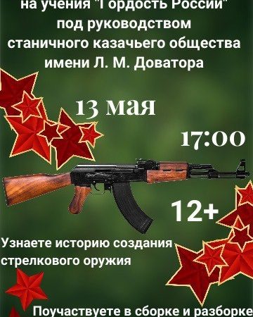 Освоить автомат Калашникова – в Рузской библиотеке