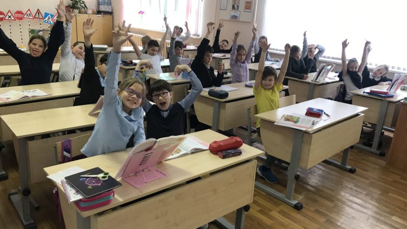 В Никольской школе – урок истории письменности