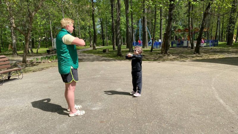 На Городке осваивали дыхательную гимнастику для укрепления иммунной системы