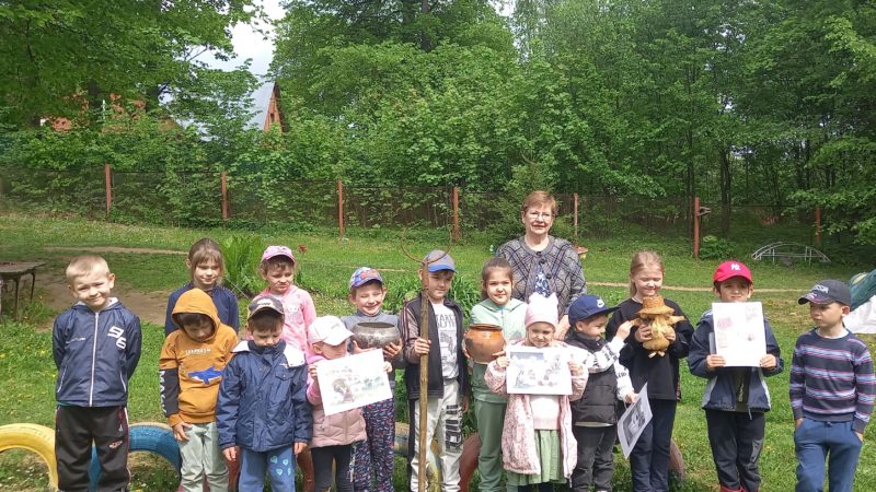 Богородским детсадовцам – о быте предков