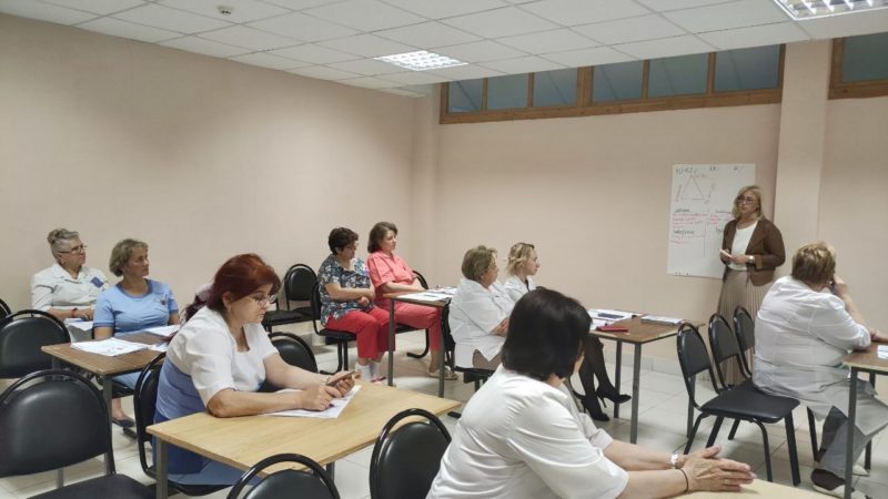Медработники участвовали в психологическом тренинге