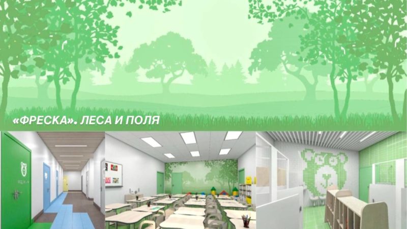 Новые интерьеры – для детских садов