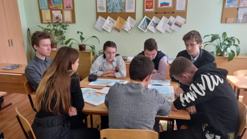 В Рузской школе проходит Неделя географии