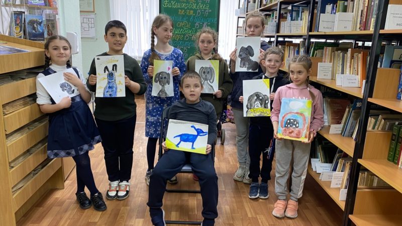 В Тучковской детской библиотеке – творческий урок