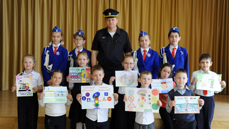 В гимназии №1 Рузы перед каникулами – встреча с гостями в погонах