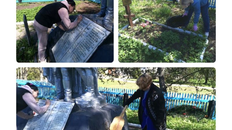 В Сумароково привели в порядок братское захоронение