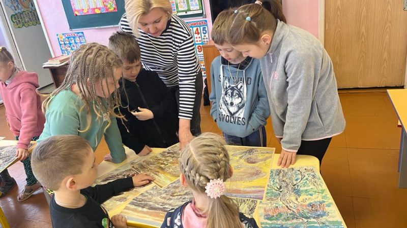 Творчество Евгения Чарушина – колюбакинским дошколятам