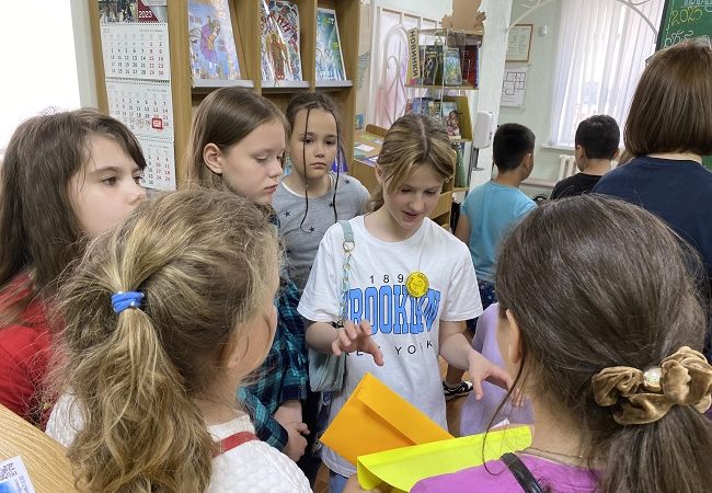 Маленькие тучковцы нашли сокровища в библиотеке