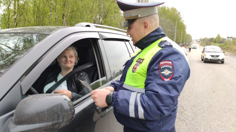 Сотрудники Госавтоинспекции Рузского округа массово проверяли водителей на трезвость