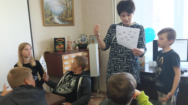 В Покровской библиотеке – литературная игра