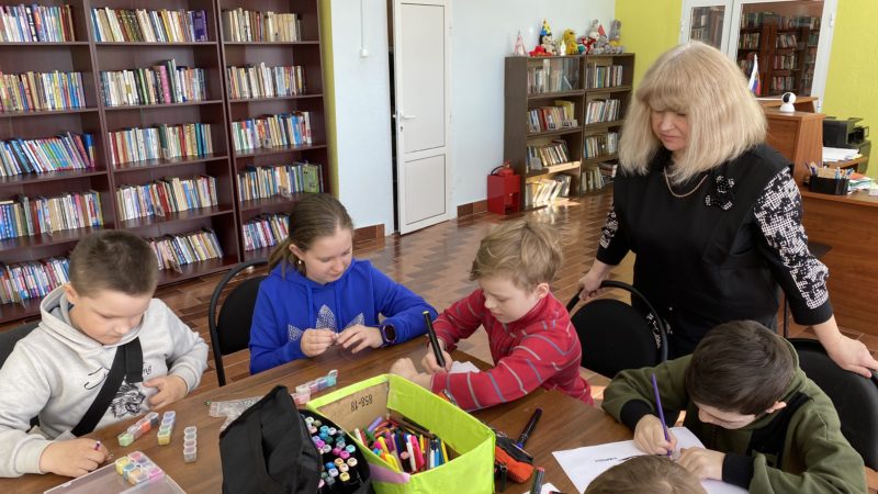 Для юных лидинцев – познавательное развлечение в библиотеке