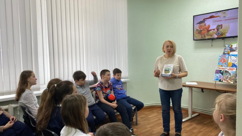 Учение с увлечением – в Тучковской библиотеке