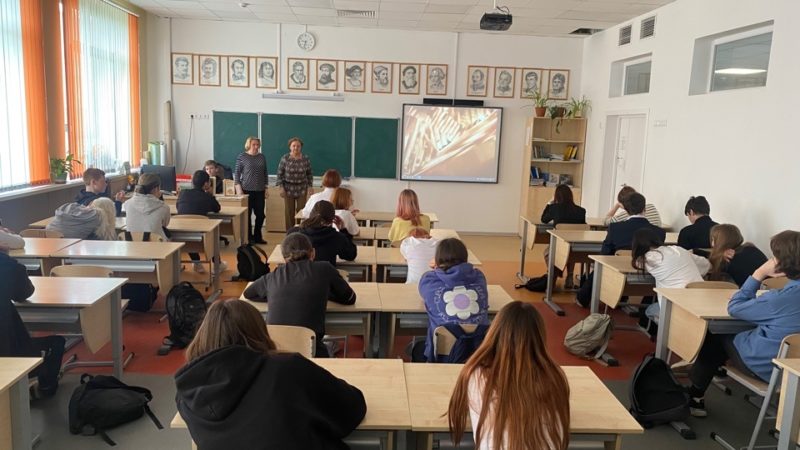 С тучковскими школьниками обсудили актуальность «Поучения» Владимира Мономаха