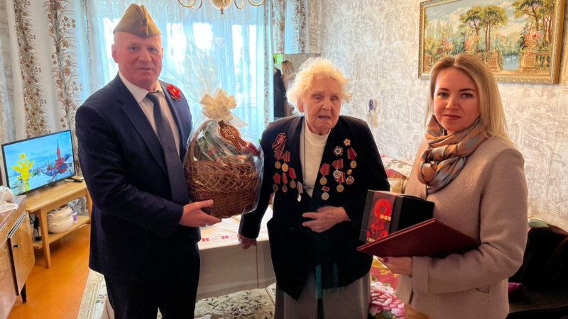 В Рузском округе поздравили ветеранов