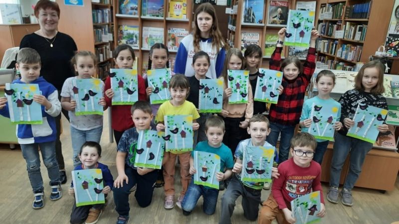 В Тучковской библиотеке – о весне и скворцах