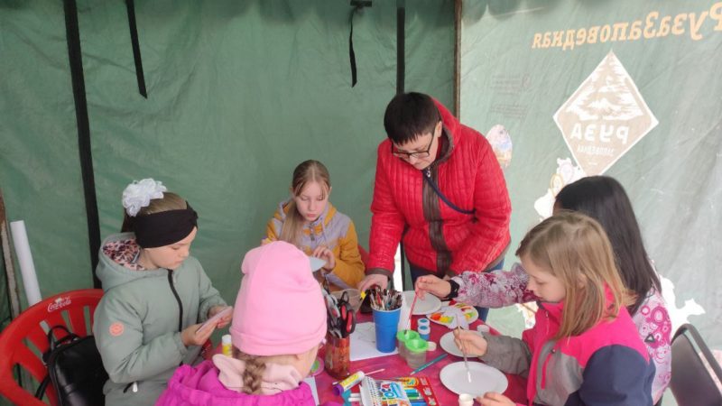 Рузские библиотекари не дали скучать детям и взрослым