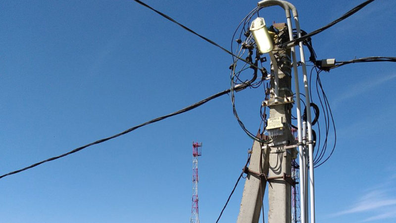 В Рузском округе ремонтируют уличные светильники