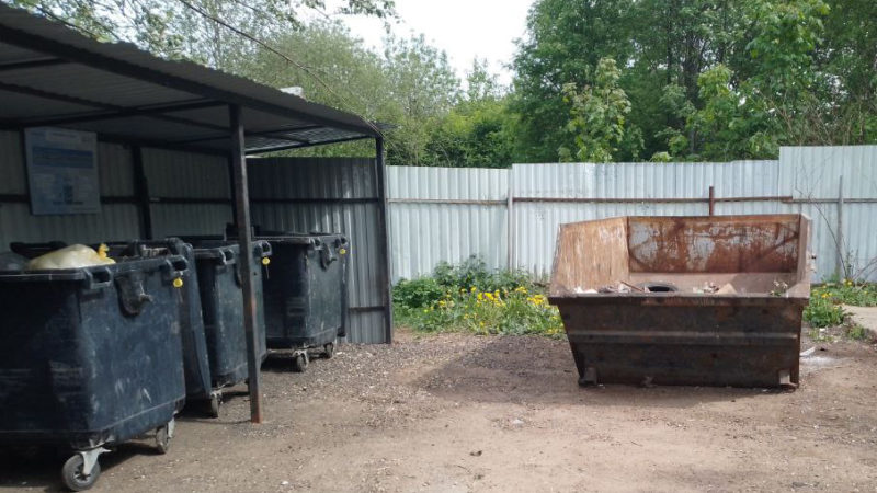 В Рузском округе наводят чистоту в местах сбора ТКО