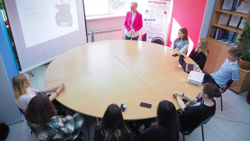 Для участников «Медиашколы» состоялась беседа по профориентации