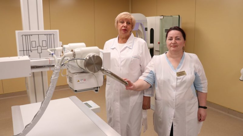 В Рузской поликлинике установили новый рентгенаппарат